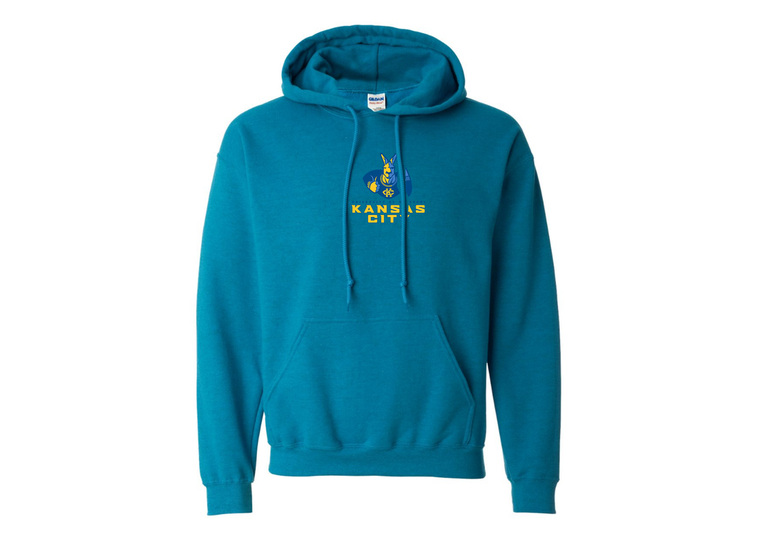 Men's UMKC Kangaroos Gildan Heavy Blend Hooded Sweatshirt