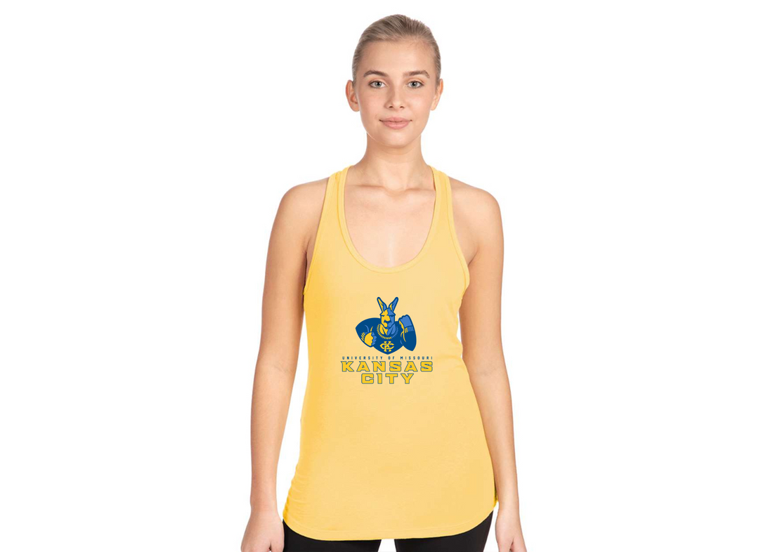 Women's UMKC Kangaroos Next Level Ideal Racerback Tank