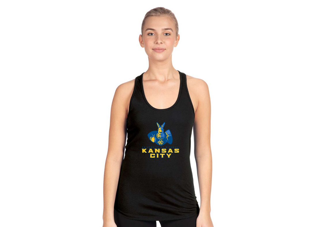 Women's UMKC Kangaroos Next Level Ideal Racerback Tank