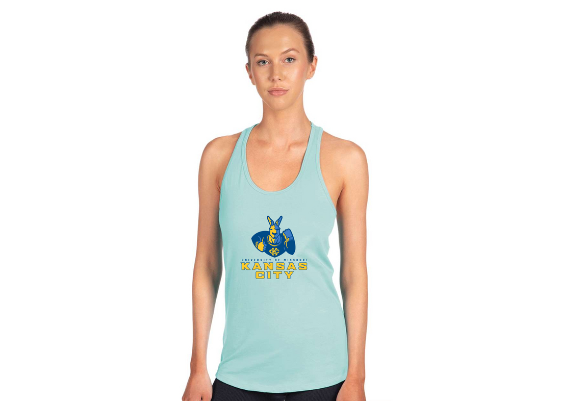 Women's UMKC Kangaroos Next Level Ideal Racerback Tank