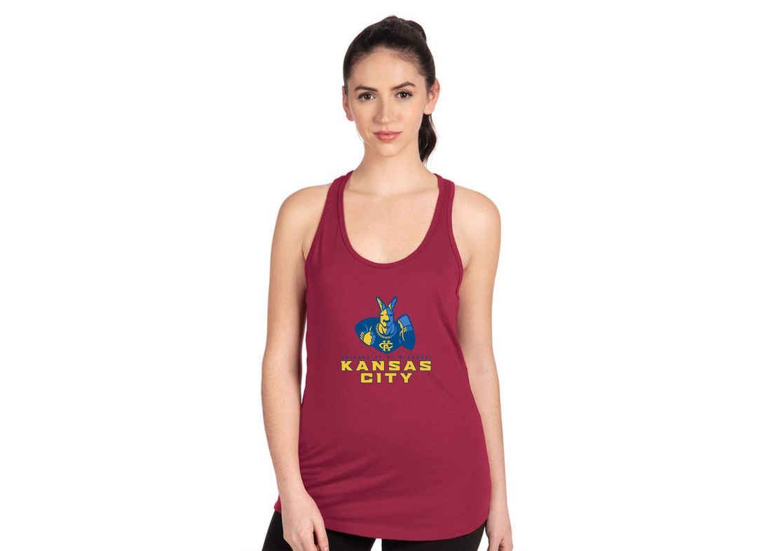 Women's UMKC Kangaroos Next Level Ideal Racerback Tank