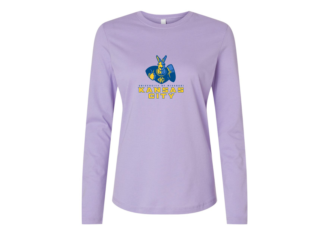 BELLA CANVAS Women’s UMKC Kangaroos Jersey Long Sleeve Tee