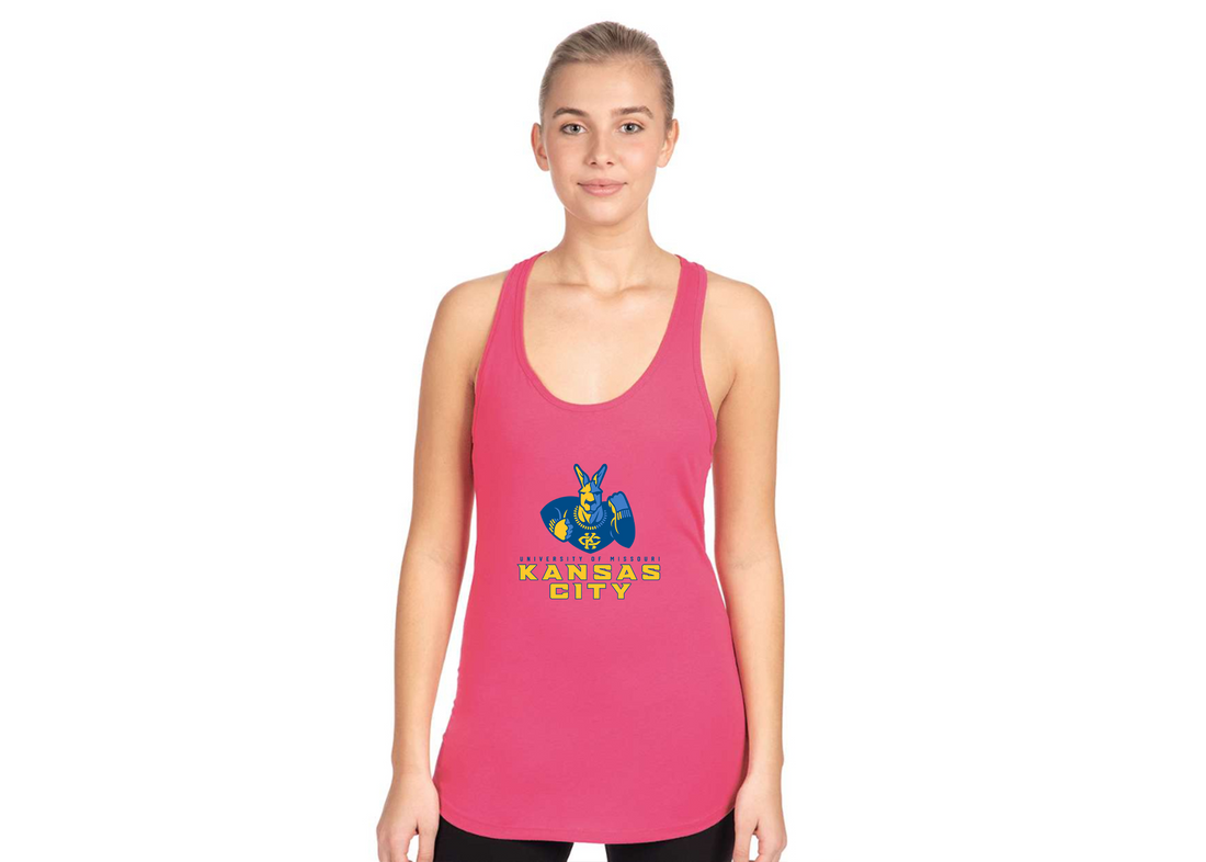 Women's UMKC Kangaroos Next Level Ideal Racerback Tank