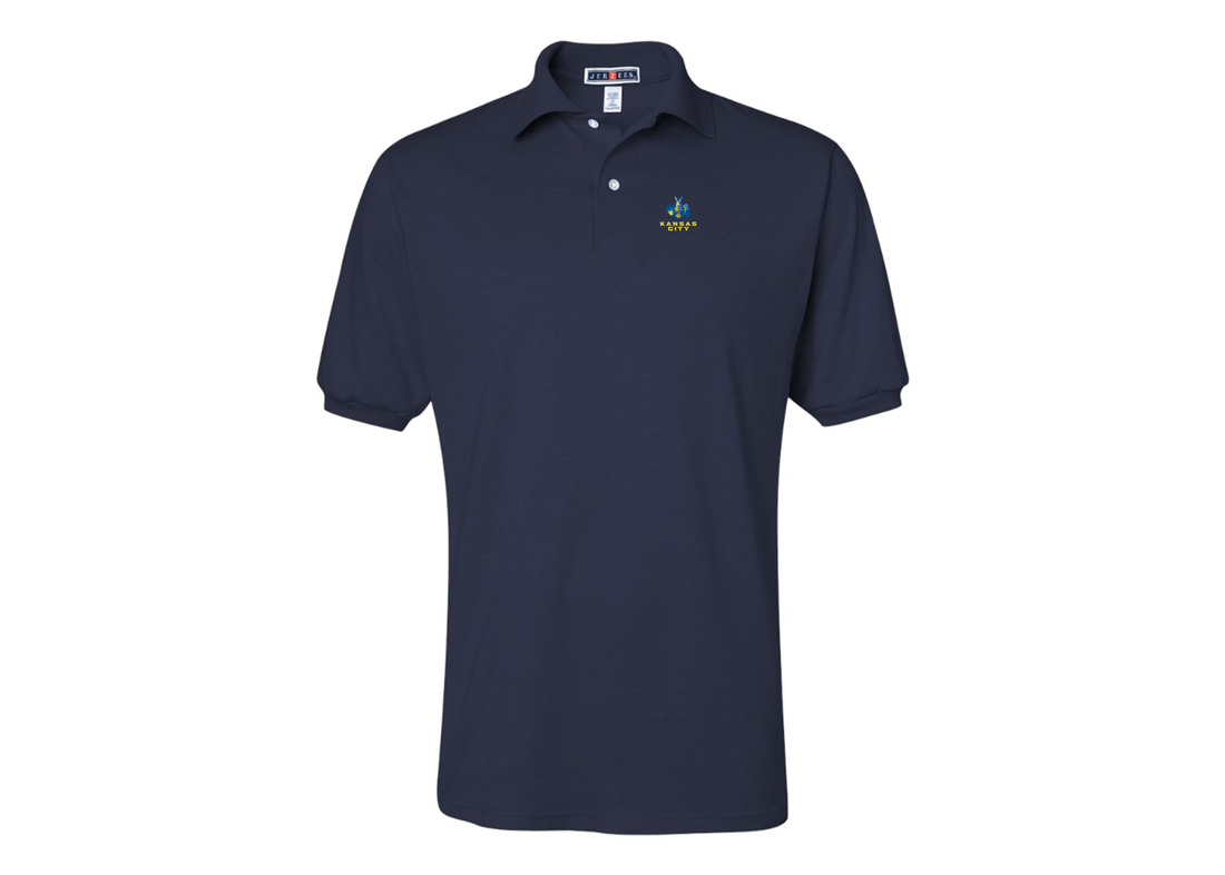 Men's UMKC Kangaroos JERZEES  SpotShield polo