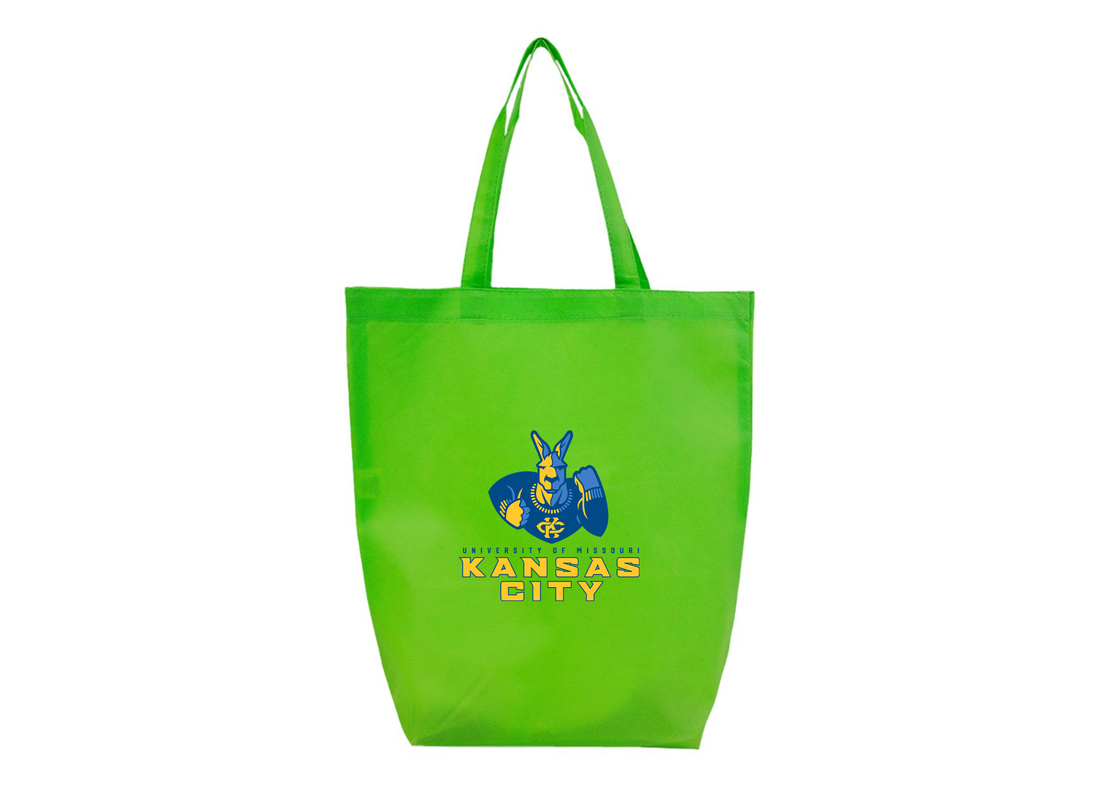 UMKC Kangaroos Q-Tees Non-Woven Gusset Bottom Tote