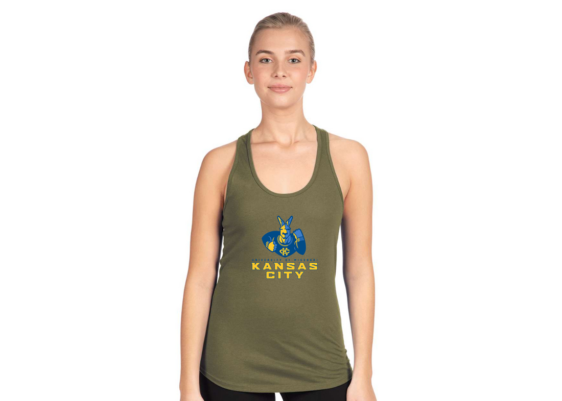 Women's UMKC Kangaroos Next Level Ideal Racerback Tank