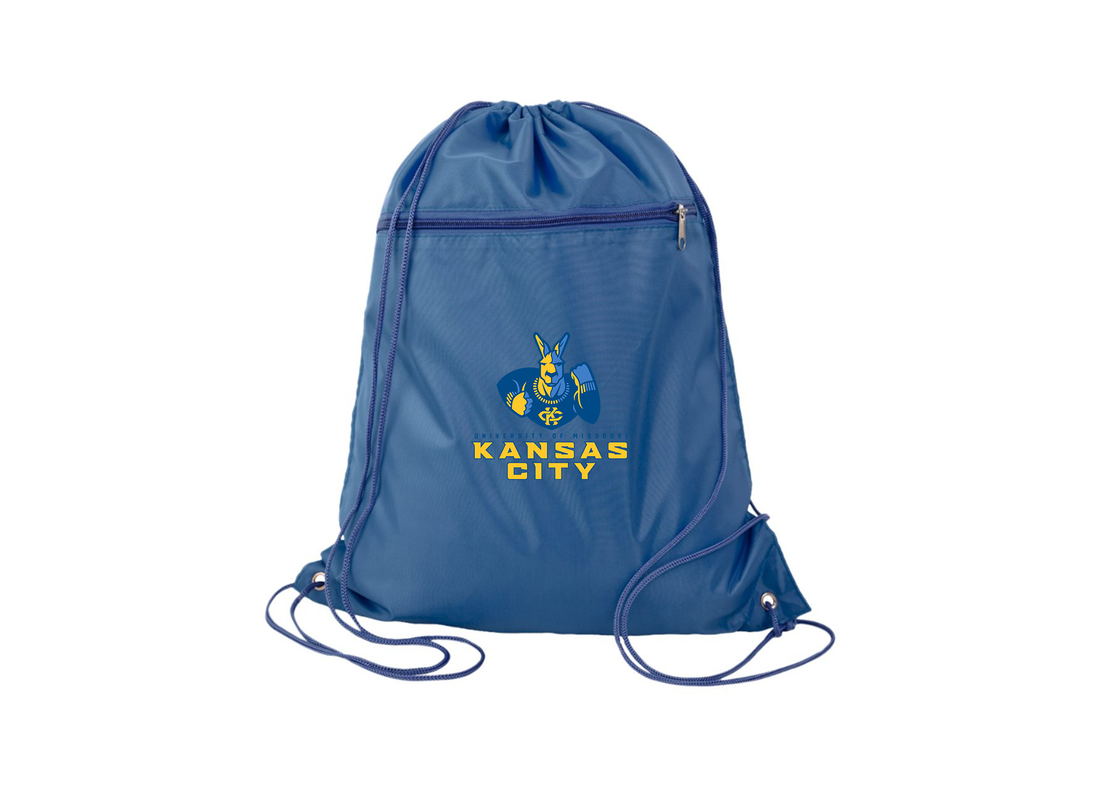 UMKC Kangaroos Q-Tees - Polyester Cinchpack