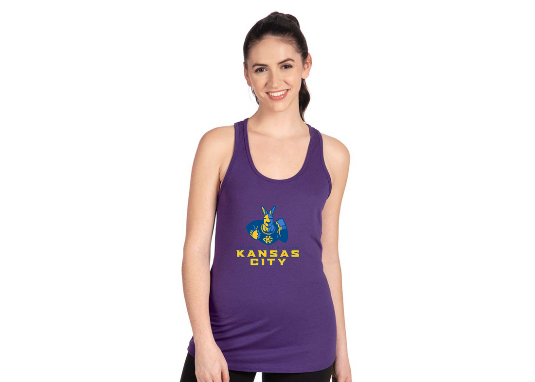 Women's UMKC Kangaroos Next Level Ideal Racerback Tank