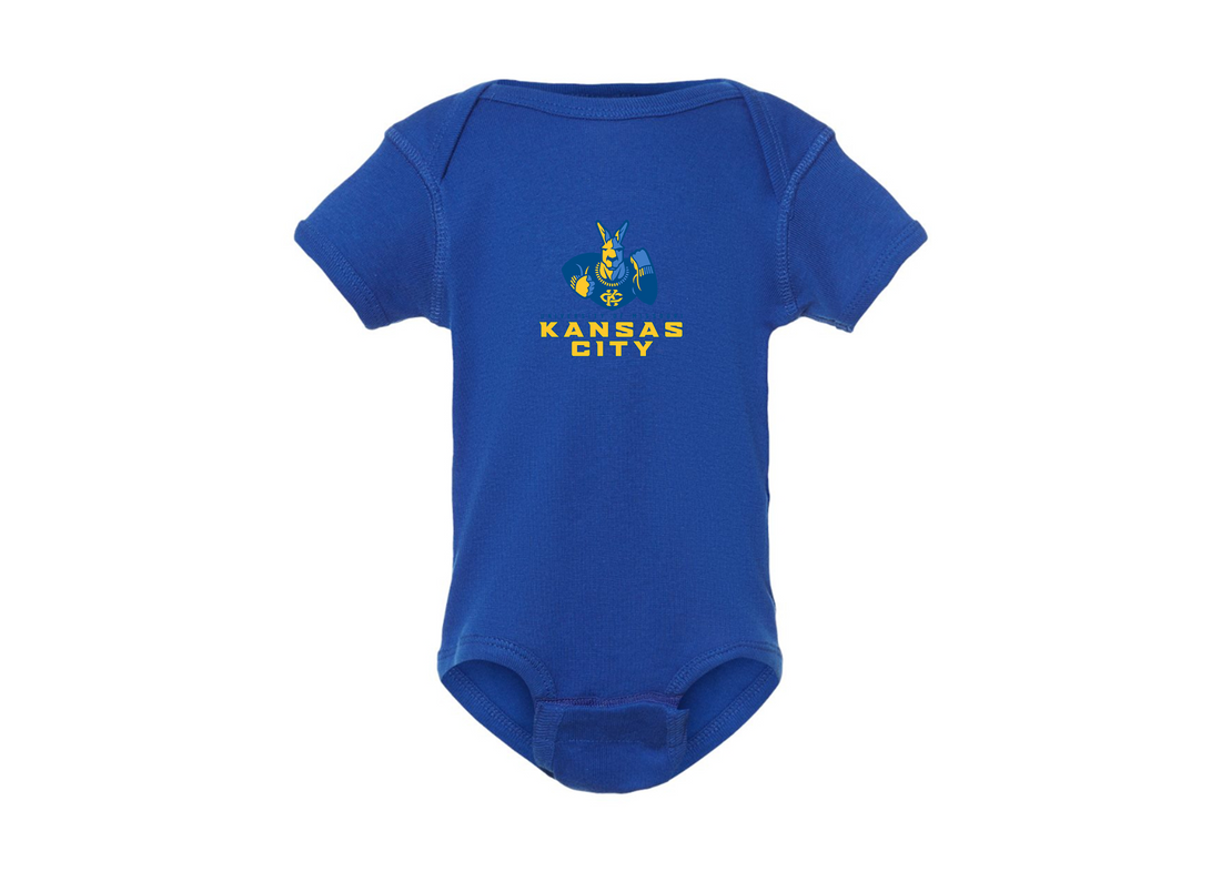 UMKC Kangaroos Rabbit Skins Infant Baby Rib Bodysuit