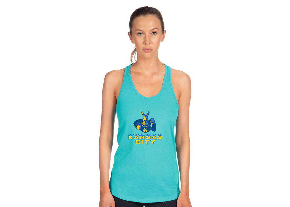 Women's UMKC Kangaroos Next Level Ideal Racerback Tank