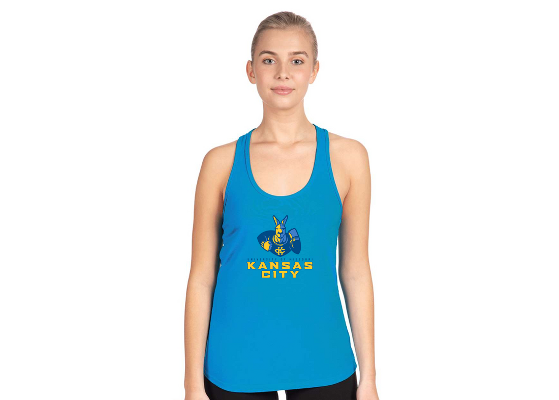 Women's UMKC Kangaroos Next Level Ideal Racerback Tank