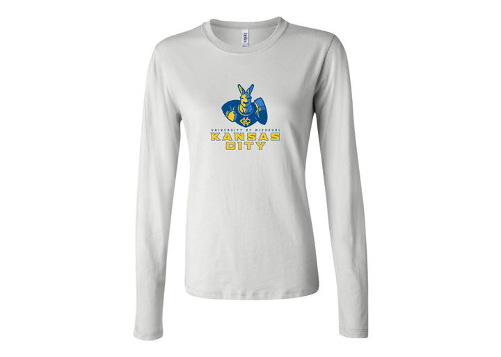 BELLA CANVAS Women’s UMKC Kangaroos Jersey Long Sleeve Tee